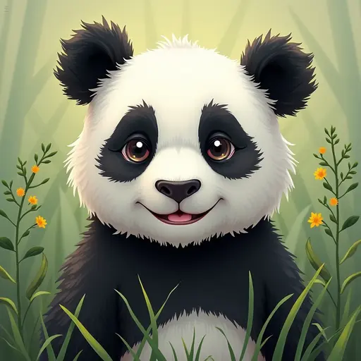 A Panda used for avatar