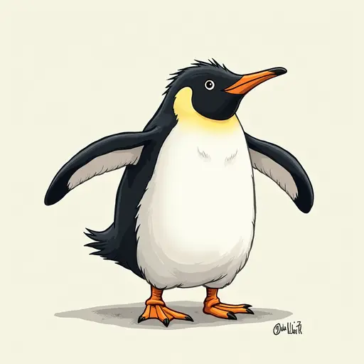 A Penguin used for avatar