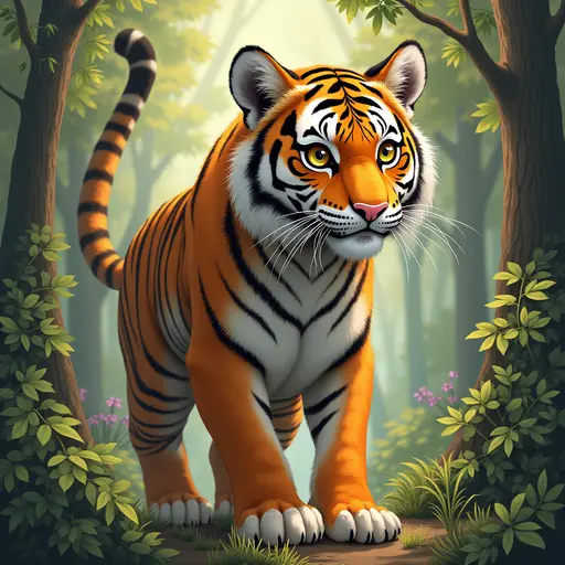 A Tiger used for avatar