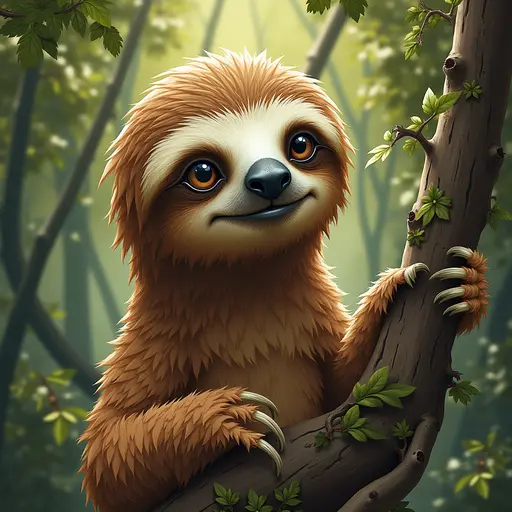 A Sloth used for avatar