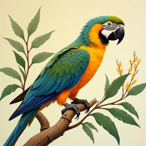 A Parrot used for avatar