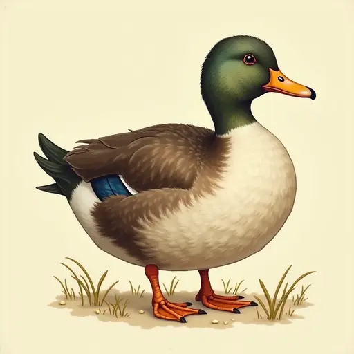 A Duck used for avatar