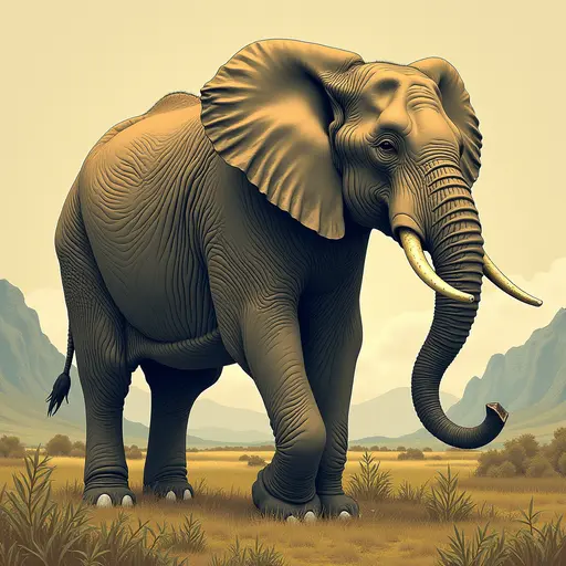 A Elephant used for avatar