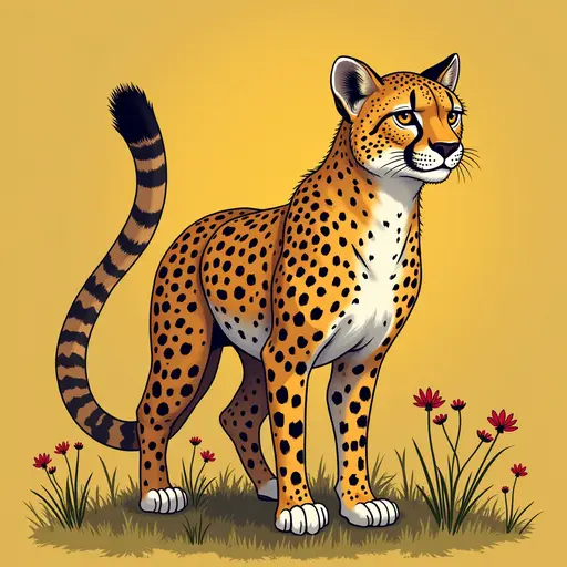 A Cheetah used for avatar