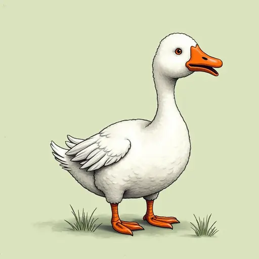 A Goose used for avatar