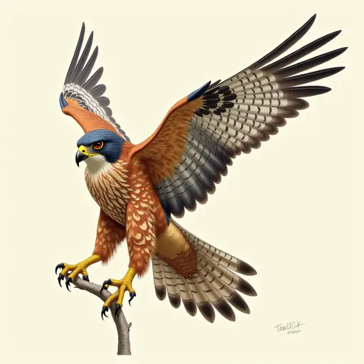 A Falcon used for avatar