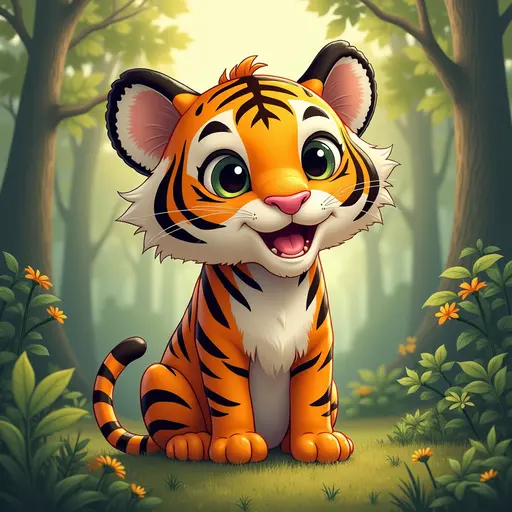 A Tiger used for avatar