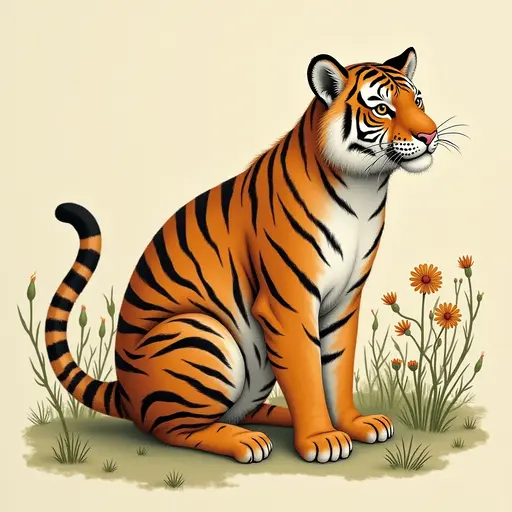 A Tiger used for avatar