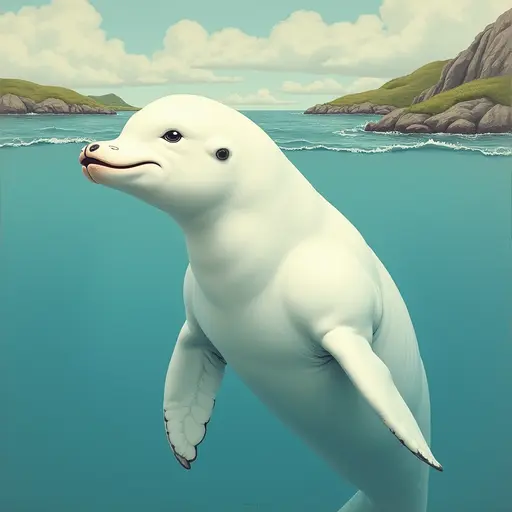 A Beluga used for avatar