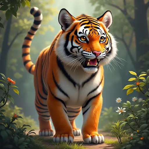 A Tiger used for avatar