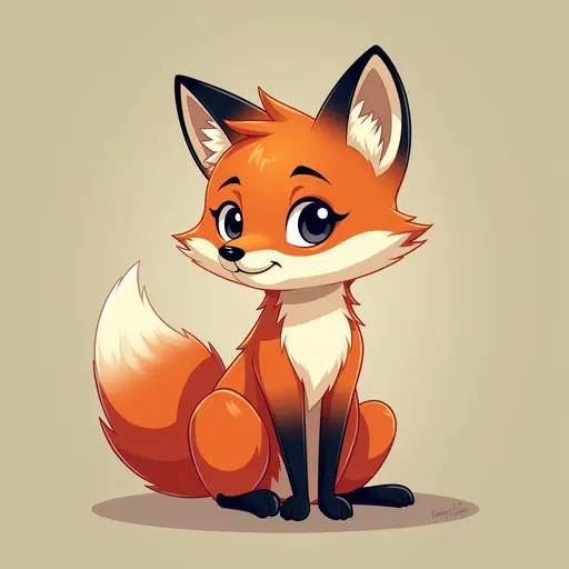 A Fox used for avatar