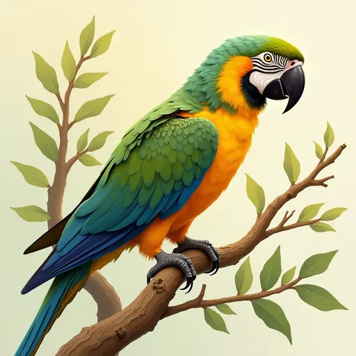 A Parrot used for avatar