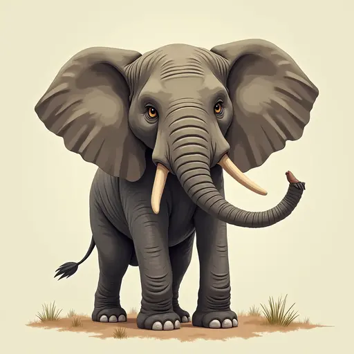 A Elephant used for avatar