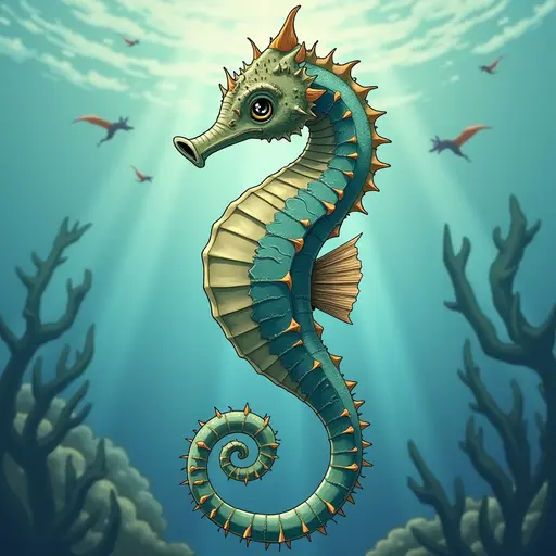 A Seahorse used for avatar