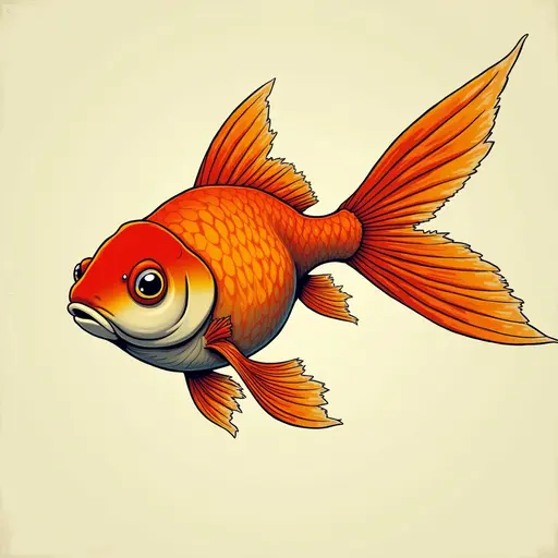 A Goldfish used for avatar