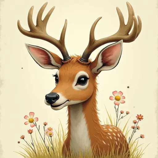 A Deer used for avatar