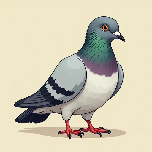 A Pigeon used for avatar