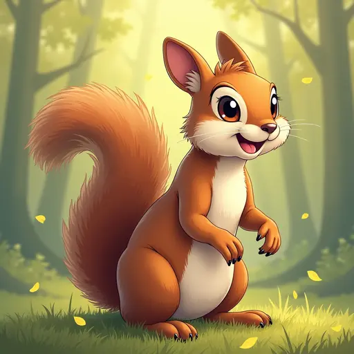 A Squirrel used for avatar