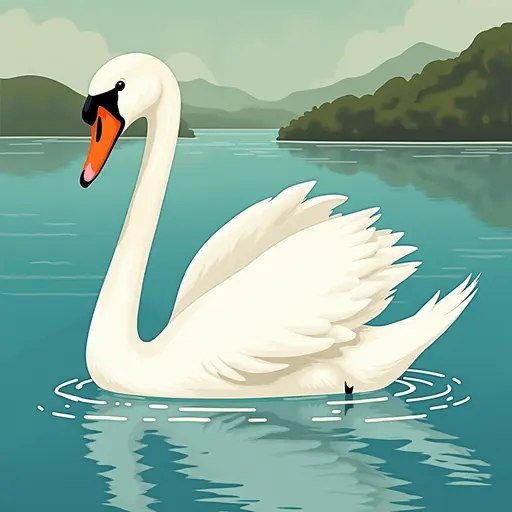 A Swan used for avatar