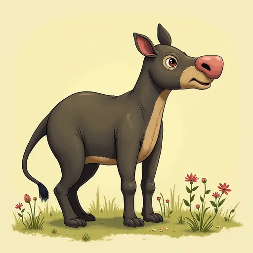 A Tapir used for avatar