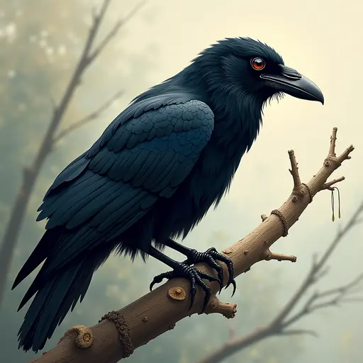 A Raven used for avatar