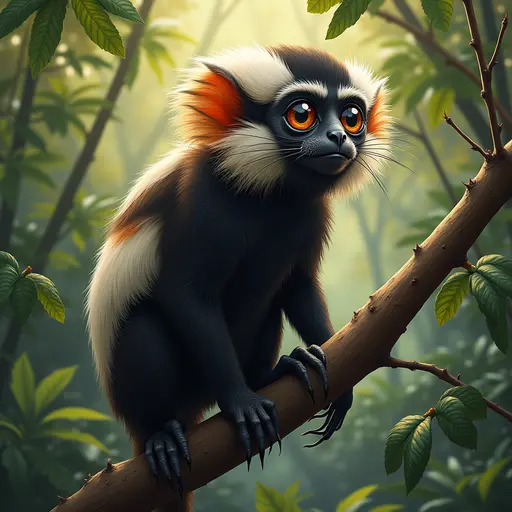 A Tamarin used for avatar