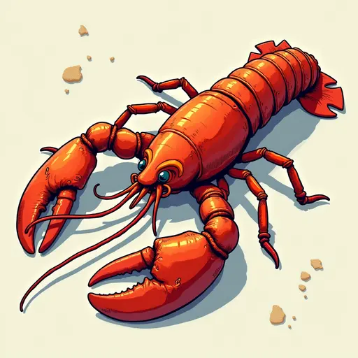 A Lobster used for avatar