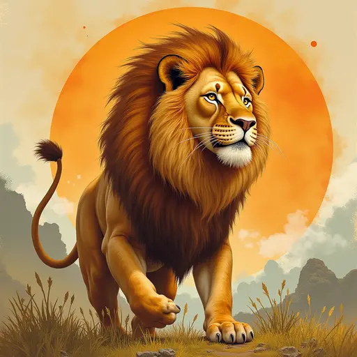 A Lion used for avatar