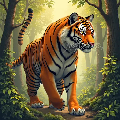 A Tiger used for avatar