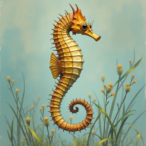 A Seahorse used for avatar