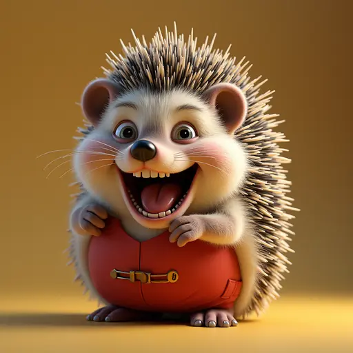 A Mischievous Hedgehog