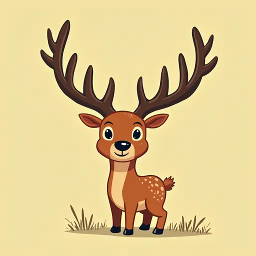 A Deer used for avatar