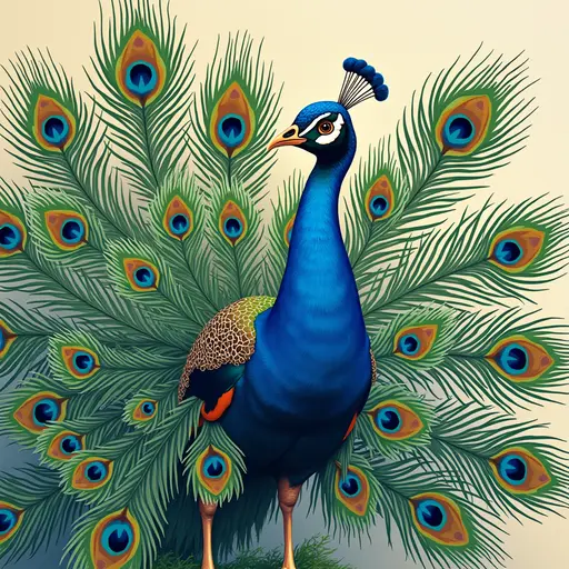 A Peacock used for avatar