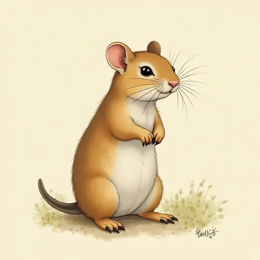 A Gerbil used for avatar