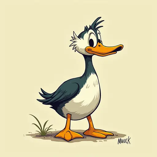 A Duck used for avatar