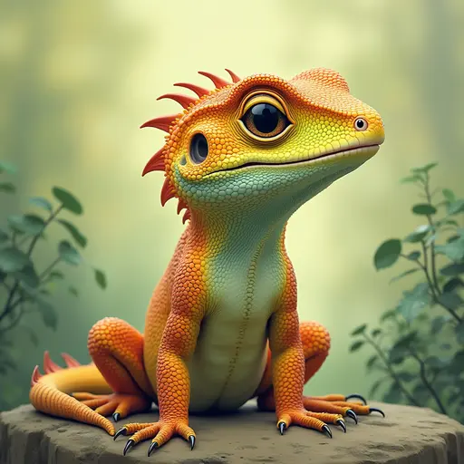 A Lizard used for avatar