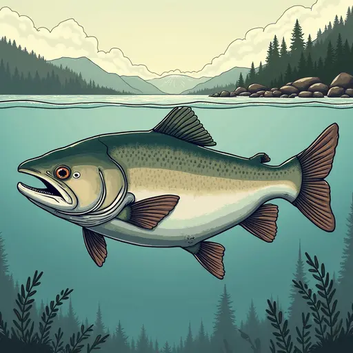 A Salmon used for avatar