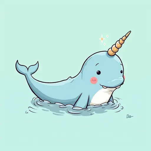 A Narwhal used for avatar