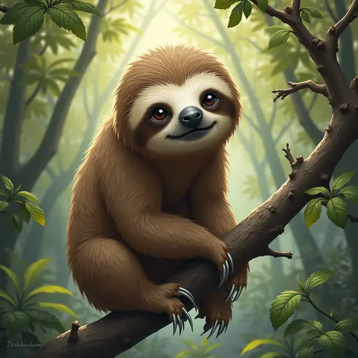 A Sloth used for avatar