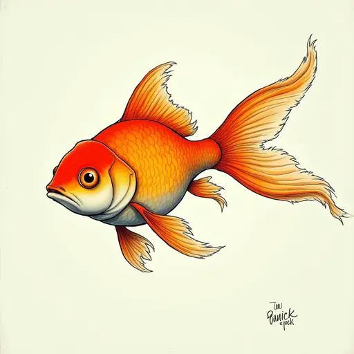 A Goldfish used for avatar