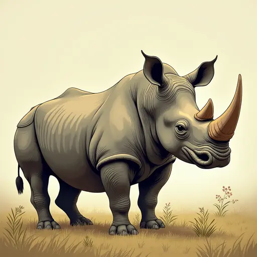 A Rhinoceros used for avatar