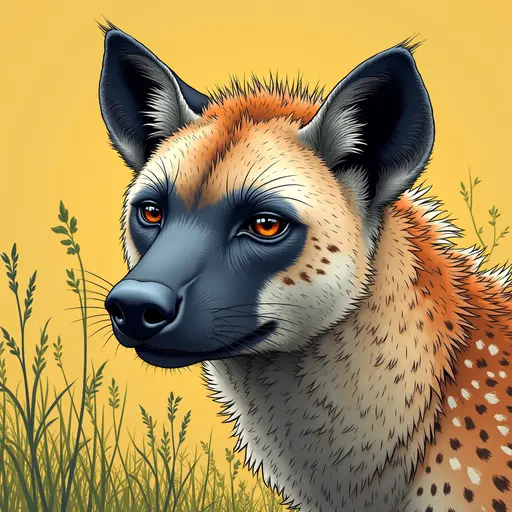 A Hyena used for avatar