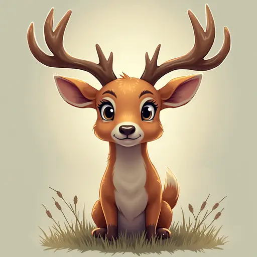 A Deer used for avatar