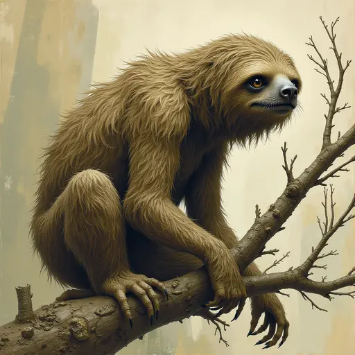 A Sloth used for avatar