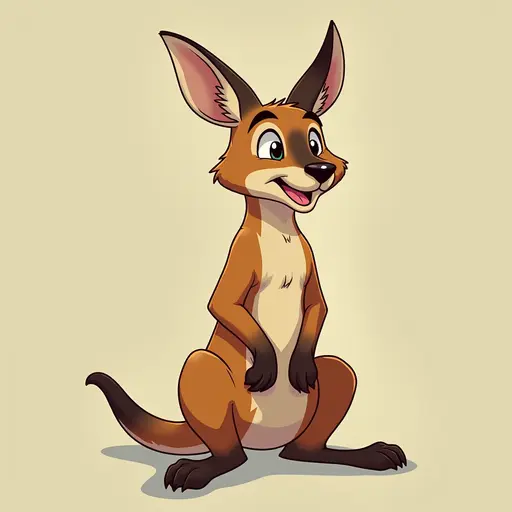 A Wallaby used for avatar