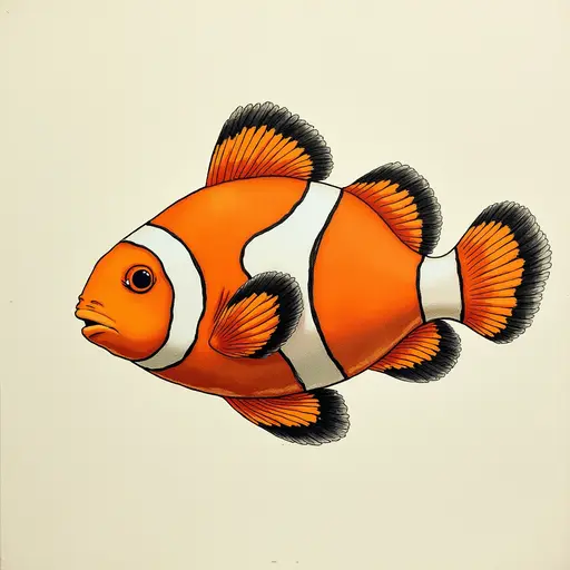 A Clownfish used for avatar