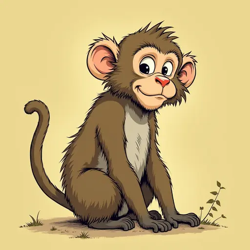 A Macaque used for avatar