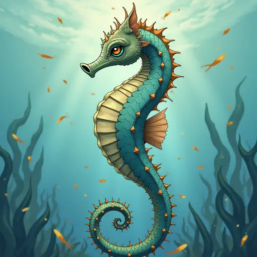 A Seahorse used for avatar