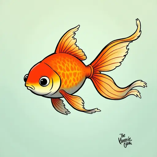 A Goldfish used for avatar