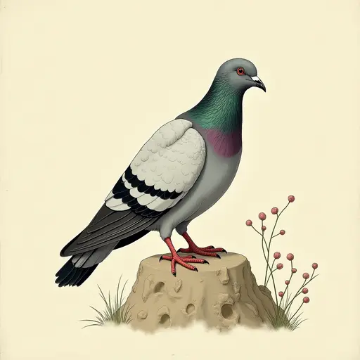 A Pigeon used for avatar